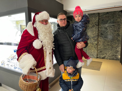 Père Noël à Bastogne